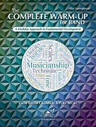 The Complete Warm-Up for Band Tenor Sax band method book cover